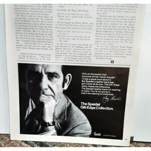1971 Yogi Berra For Speidel Gilt Edge Collection Original Print Ad vintage